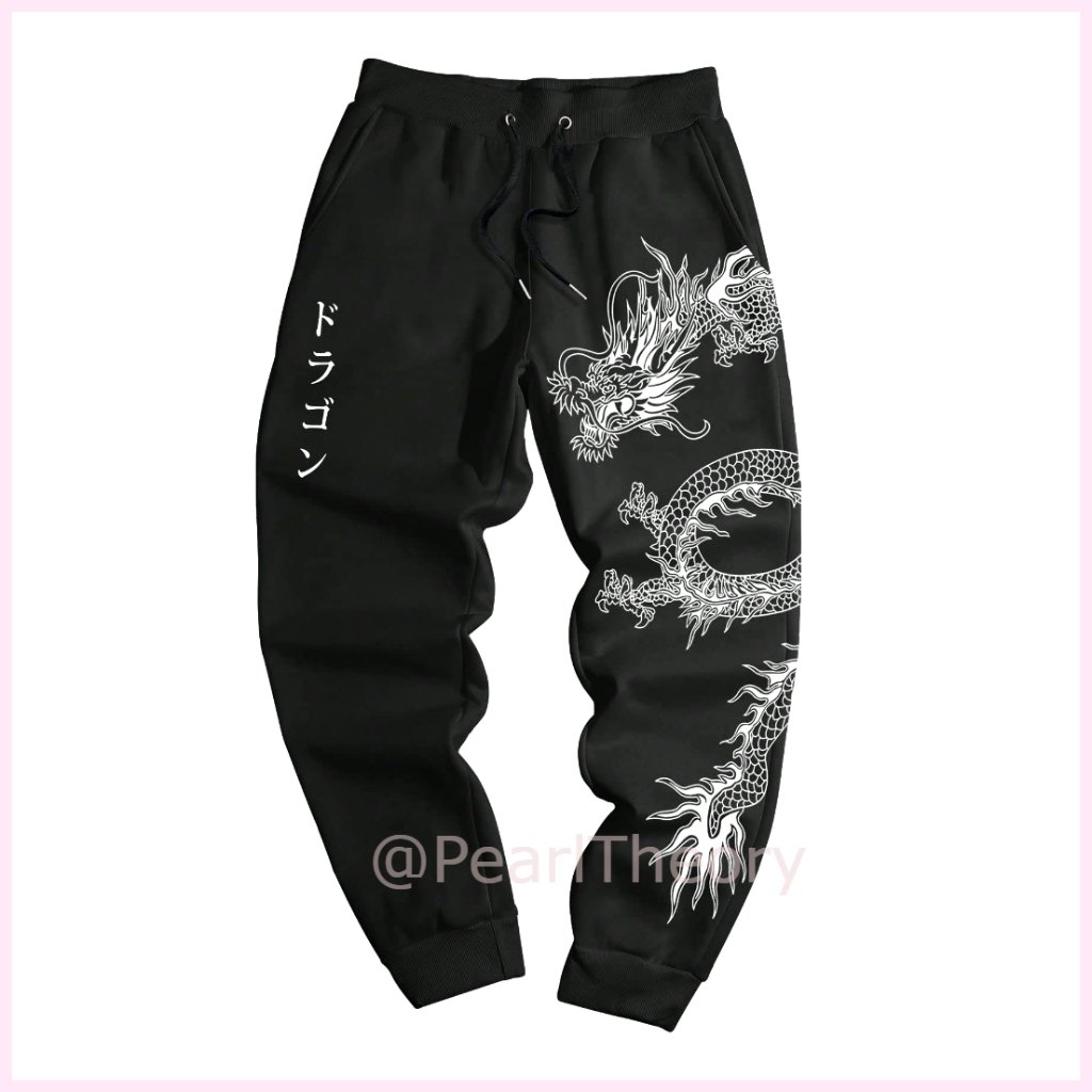 Men's Plaid Letter Print Sweatpants Drawstring Waist Joggers